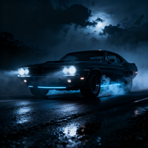 Dark Shadow Car Wallpaper