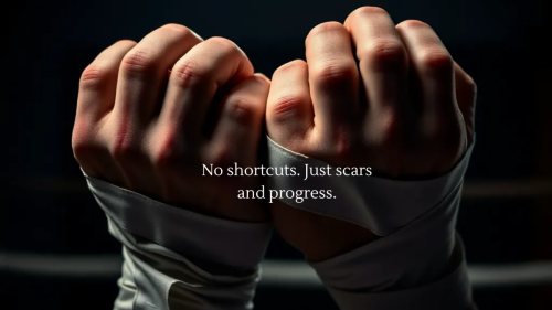 No Shortcuts Motivation Wallpaper