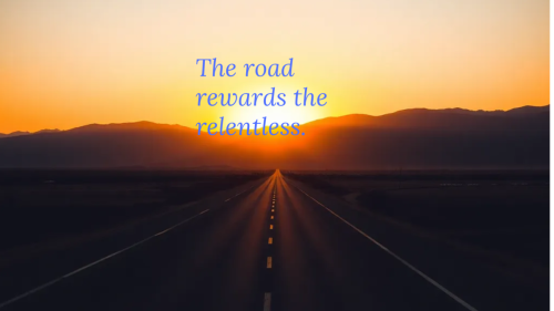 Relentless Road Wallpaper