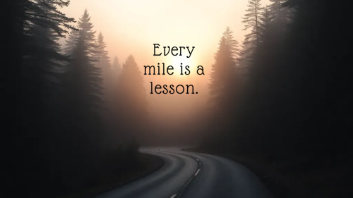 Every Mile Lesson Wallpaper