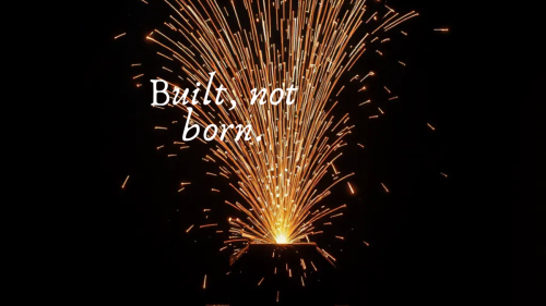 Built Not Born Wallpaper