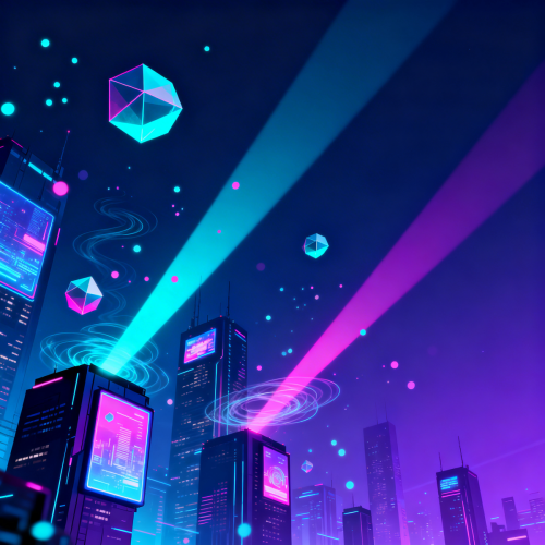 Cyber Style Futuristic Car Wallpaper