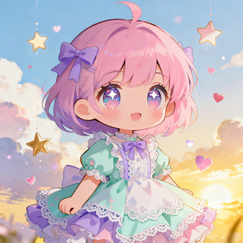 Kawaii Anime Girl Aesthetic Wallpaper