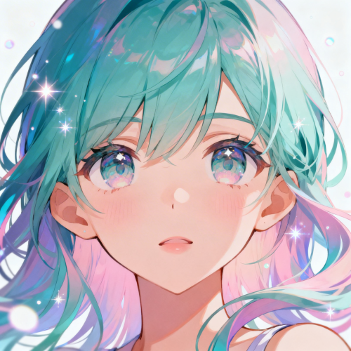 Beautiful Anime Girl Portrait Wallpaper