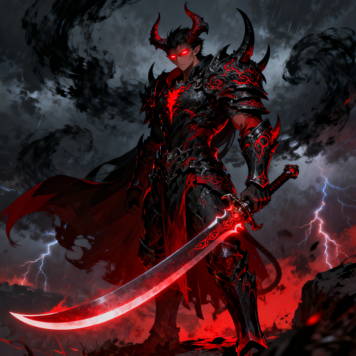 Anime Demon Warrior Wallpaper