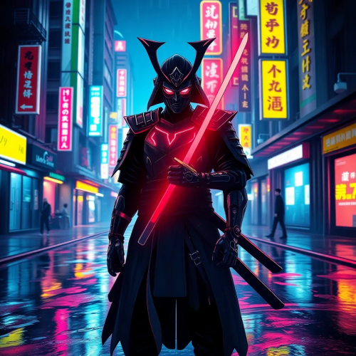 Neon Samurai Awakening