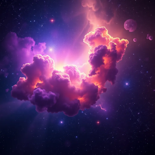 Vibrant Cosmic Nebula – Deep Space 8K Wallpaper